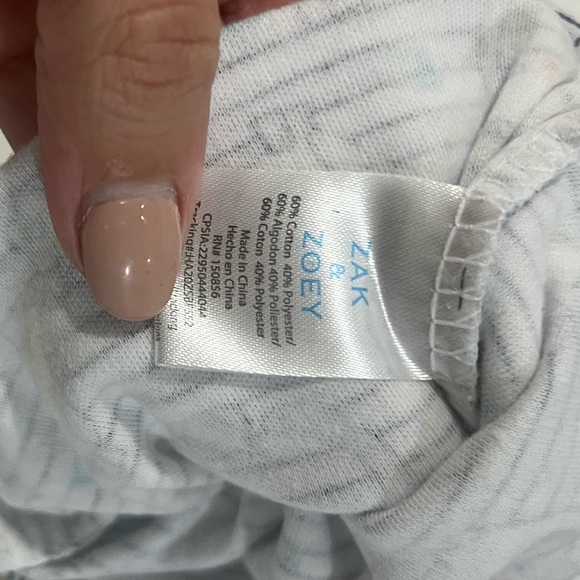 Bundle of 3 Zak & Zoey Baby boy hats/ caps size 0-3 months - Picture 6 of 6